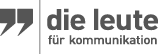 Die Leute für Kommunikation Logo
