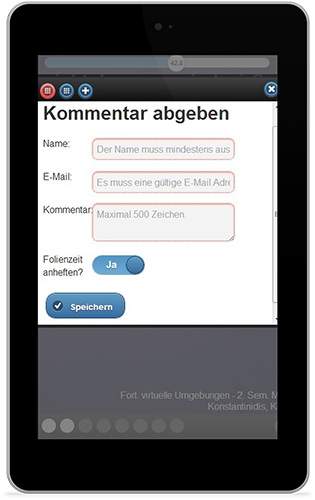 jQuery Mobile App geöffnet auf Samsung Tablet jQuery Mobile App geöffnet auf Samsung Tablet